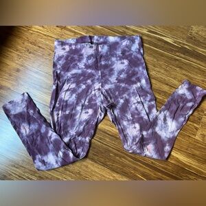 Tie Dye Dusty Rose Comfortable Leggings